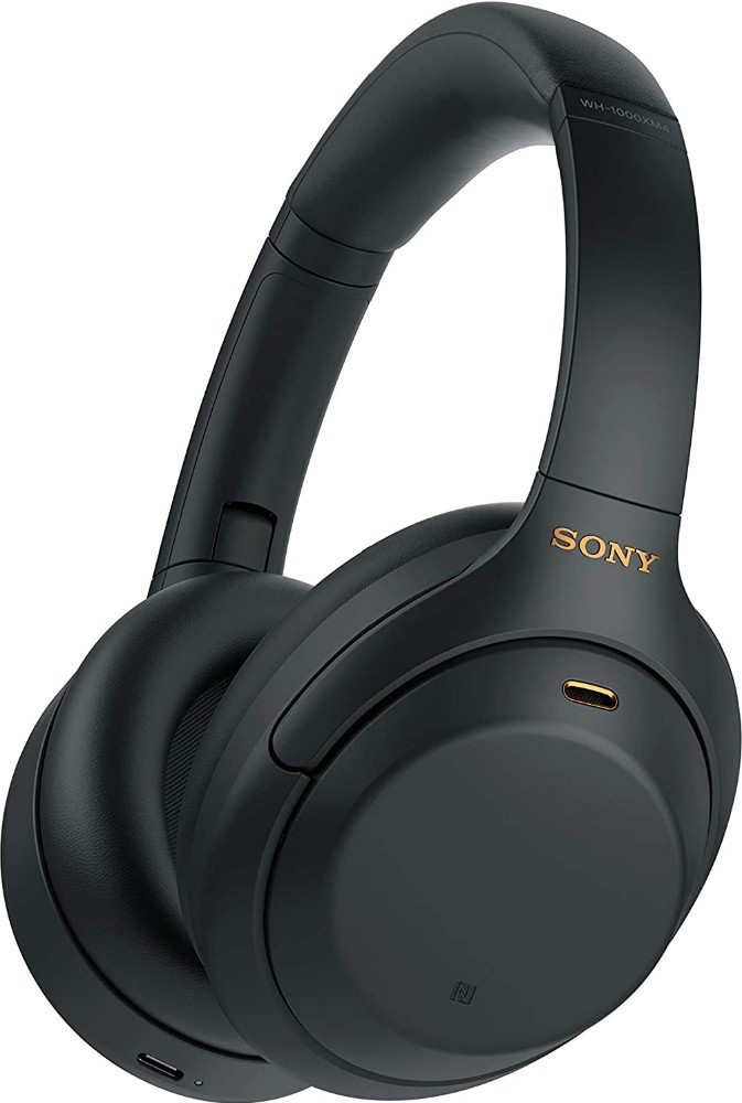 Наушники Sony WH-1000XM4 черный - фото 3 - id-p106081211