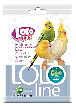 LoLo Pets Lololine минеральная добавка - водоросли для птиц