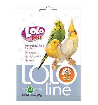 LoLo Pets Lololine минеральная добавка - ракушки и кальций для птиц