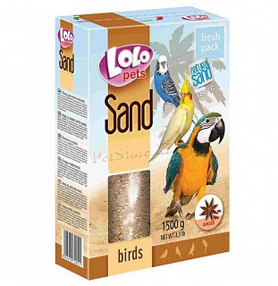 Lolo Pets песок птиц анисовый - фото 1 - id-p106081697
