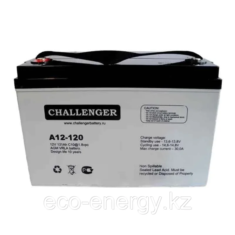 CHALLENGER A12-120 аккумулятор (АГМ). 120А/ч 12 Вольт