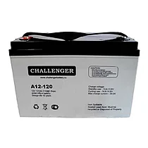CHALLENGER A12-120 аккумулятор (АГМ). 120А/ч 12 Вольт