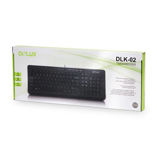 Клавиатура Delux DLK-02UB USB