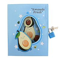 Блокнот Анкета А6+ на ключ в боксе ассорти