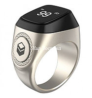 Смарт кольцо-тасбих Zikir Ring IQIBLA UMEOX M0220SR (Silver, 20 мм, металл). Зикрматик