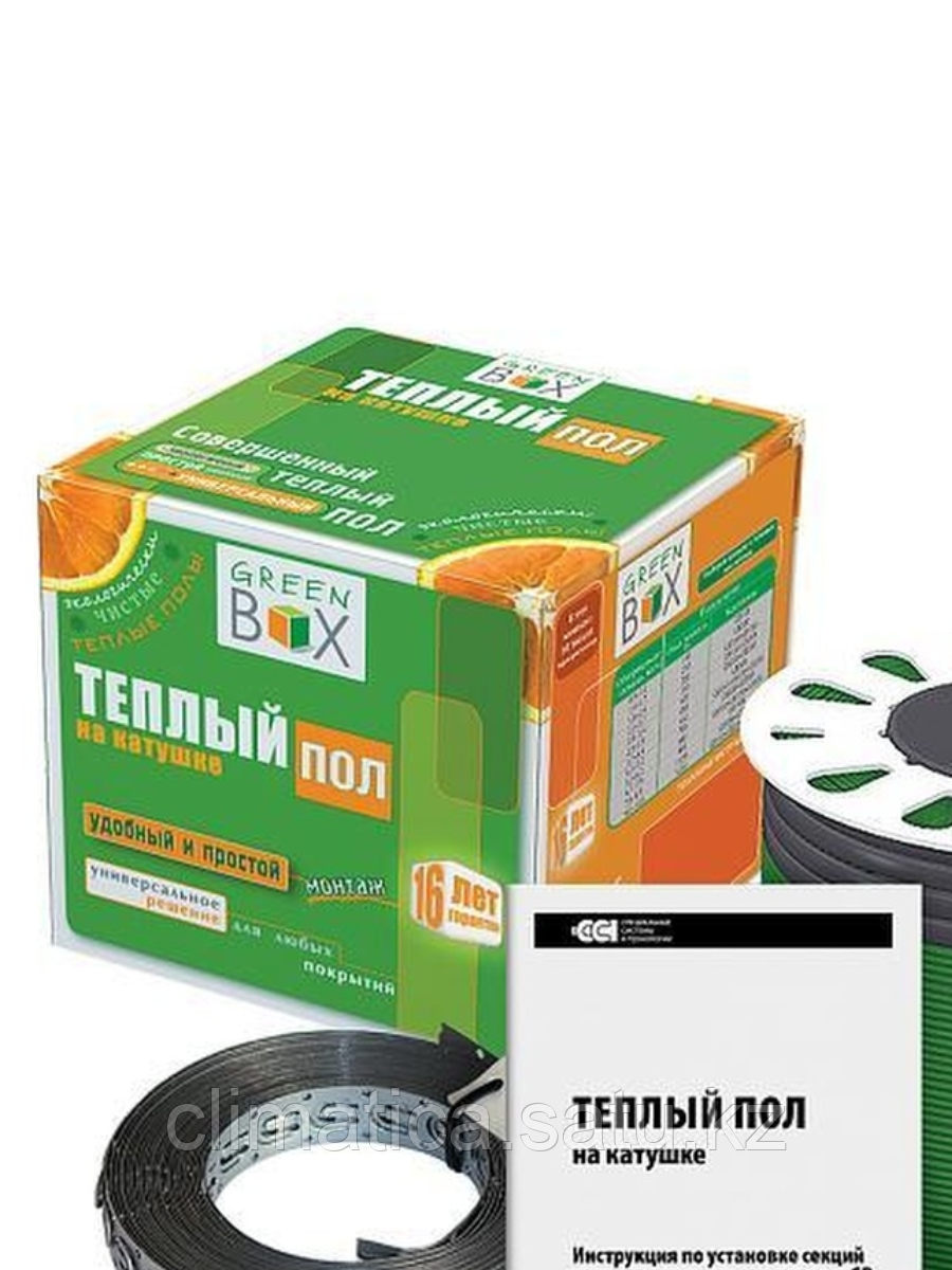 Кабель нагревательный  "Green Box" GB -17,5 м/200 Вт.