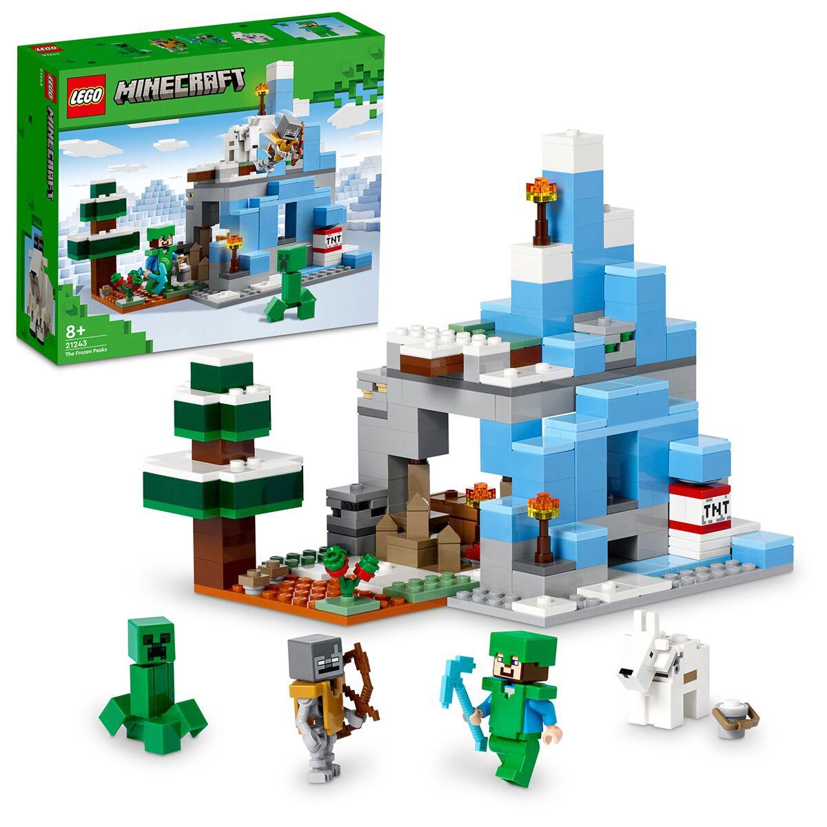 Lego Minecraft Ледяные пики - фото 1 - id-p106086107