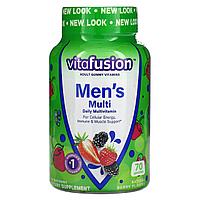 БАД Мультивитаминный комплекс для мужчин, вкус ягод, Men's Multi (70 жевательных таблеток) VitaFusion