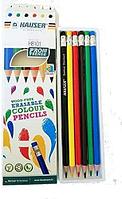 Цветные  карандаши от Hauser Germany 6 цветов,H8101