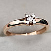 Золотое  кольцо с бриллиантами 0.111Ct VS2/M, VG-Cut, фото 10