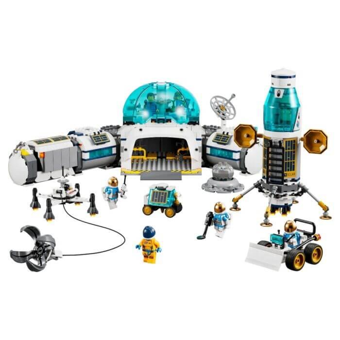 Lego Город Лунная научная база
