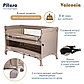 Манеж-кровать Pituso Valencia Beige/Бежевый, фото 8