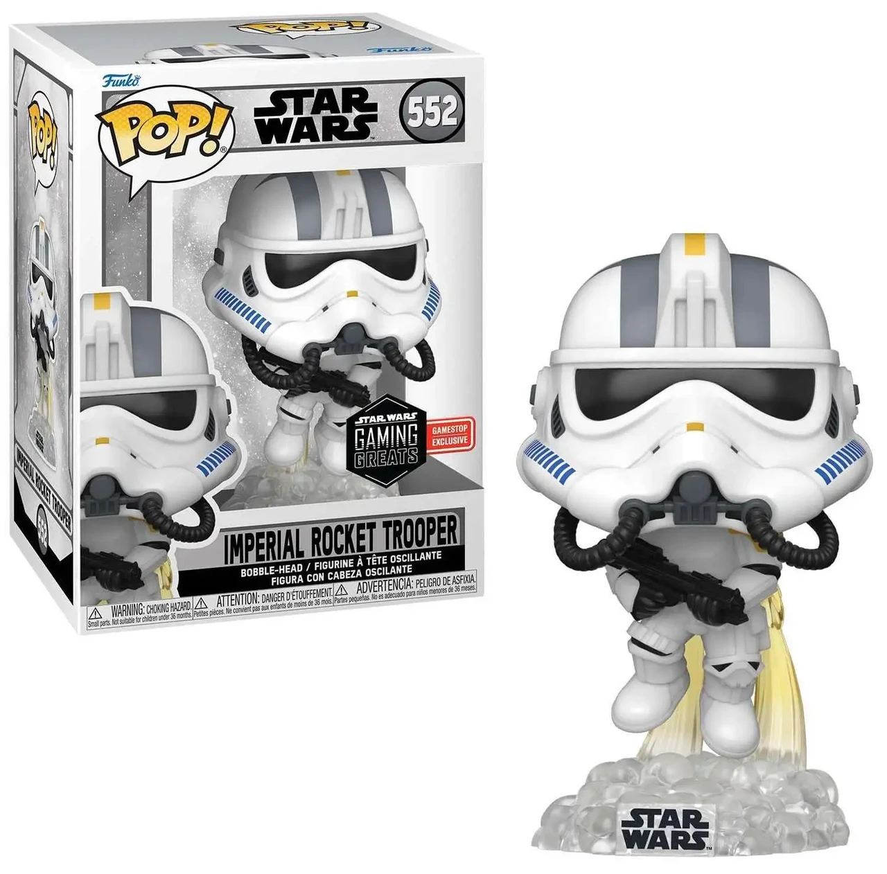 Funko Pop Imperial Rocket Trooper - Star Wars - 552 (Байтурсынова 15) - фото 1 - id-p106089436