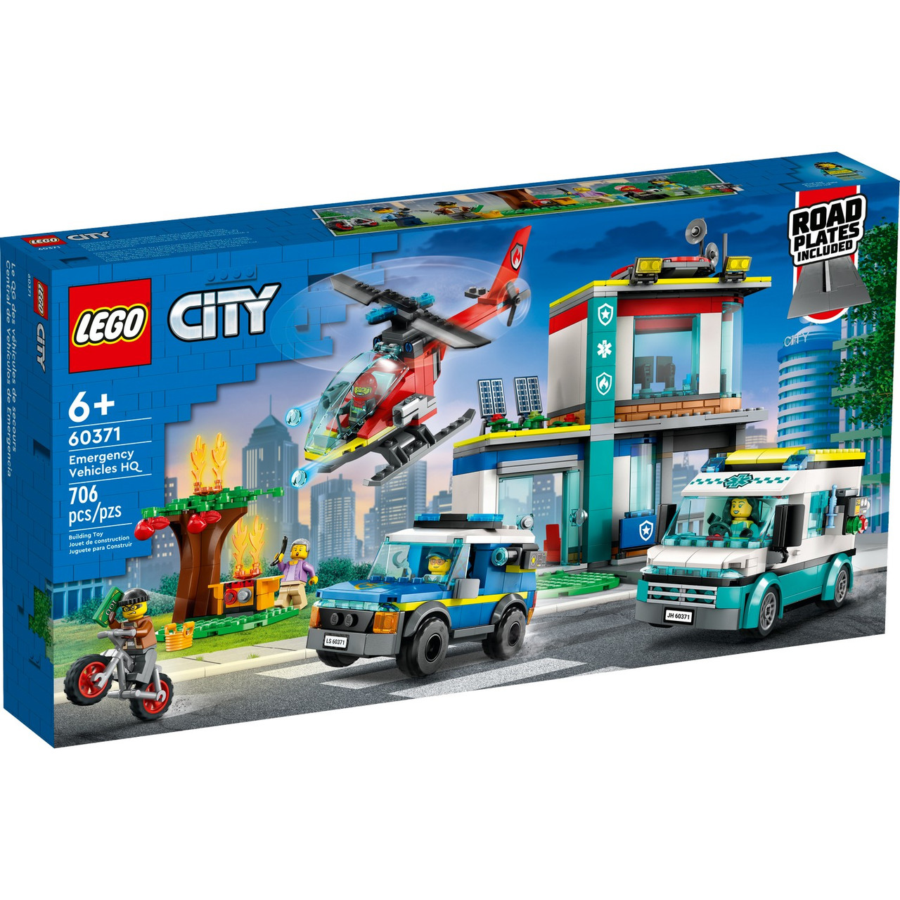 Lego 60371 Город Штаб спасательных транспортных средств