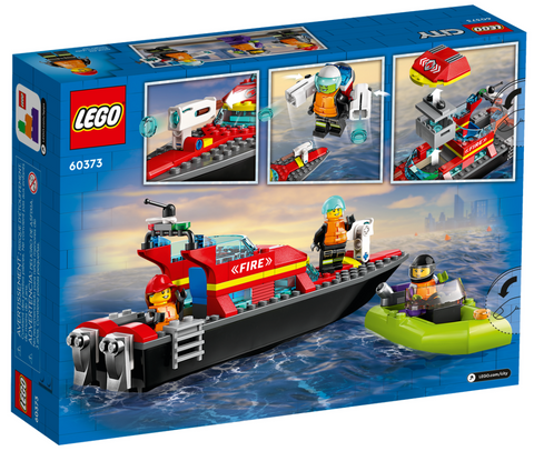 Lego Город Пожарная лодка - фото 1 - id-p106090471