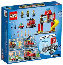 Lego Город Пожарная часть и пожарная машина - фото 4 - id-p106090474