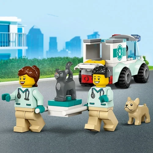 Lego Город Автомобиль для спасения животных