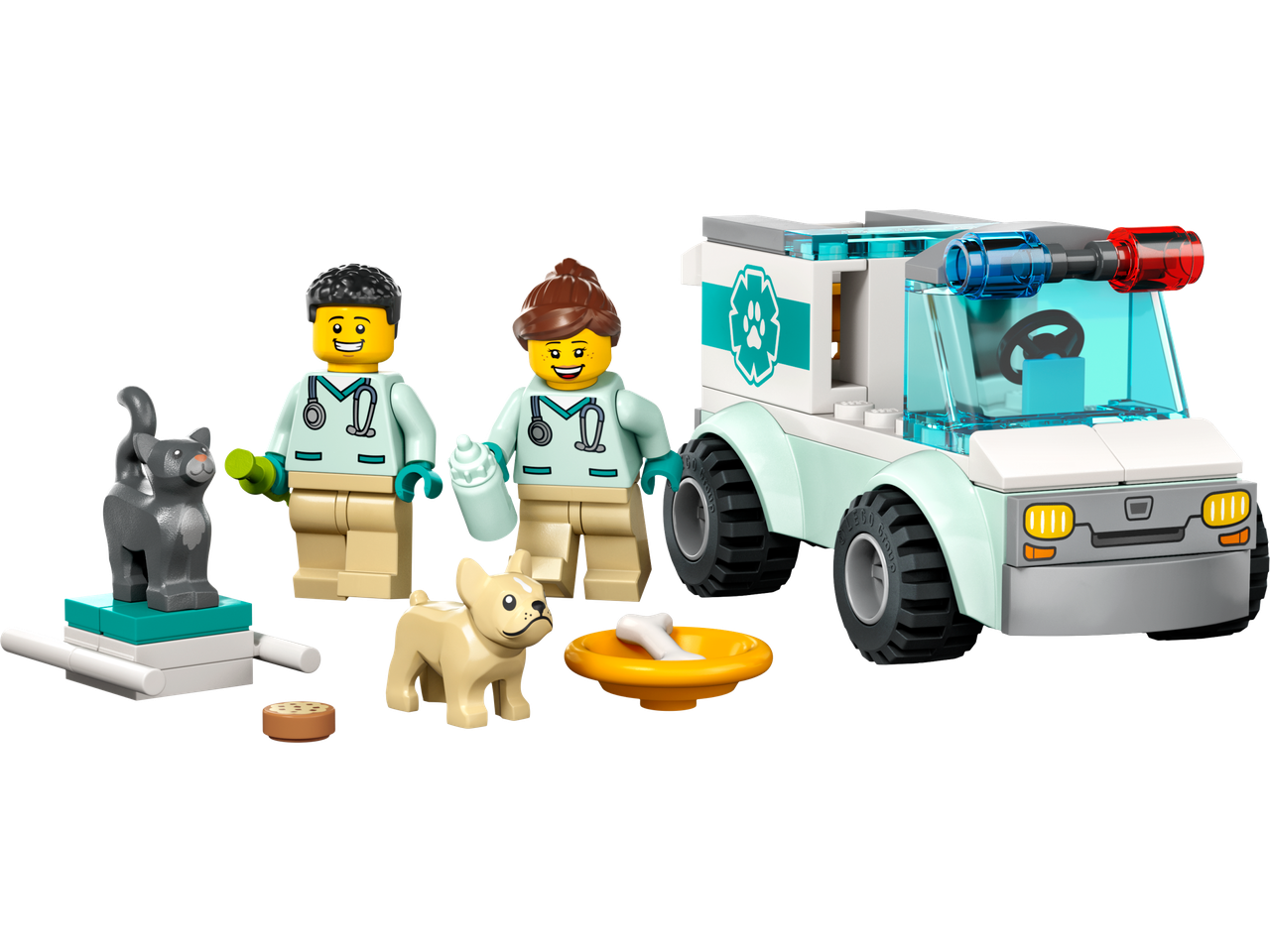 Lego Город Автомобиль для спасения животных