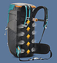 Рюкзак туристический, походный легкий на 45 литров Цвет: черный, фото 9