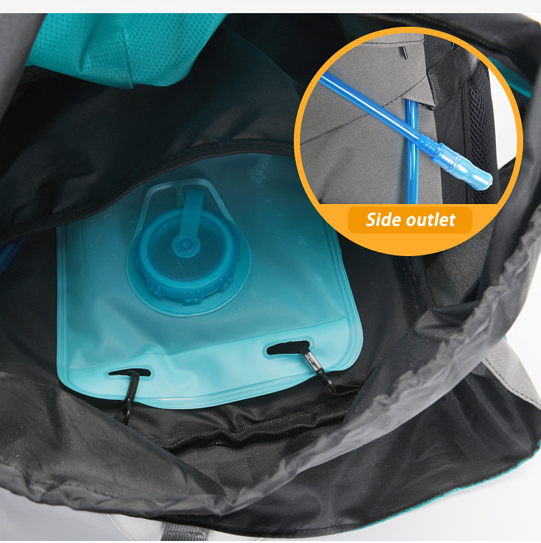Рюкзак туристический походный легкий на 45 литров Цвет: темно -синий - фото 10 - id-p106091400