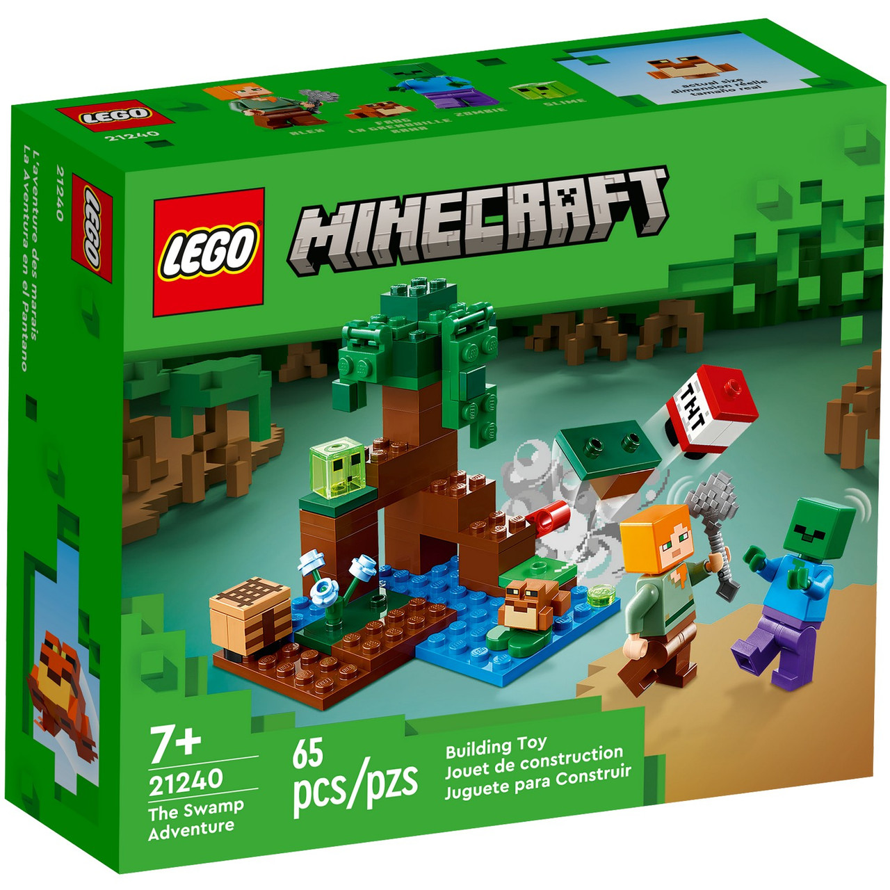 21240 Lego Minecraft Болотное приключение Лего Майнкрафт
