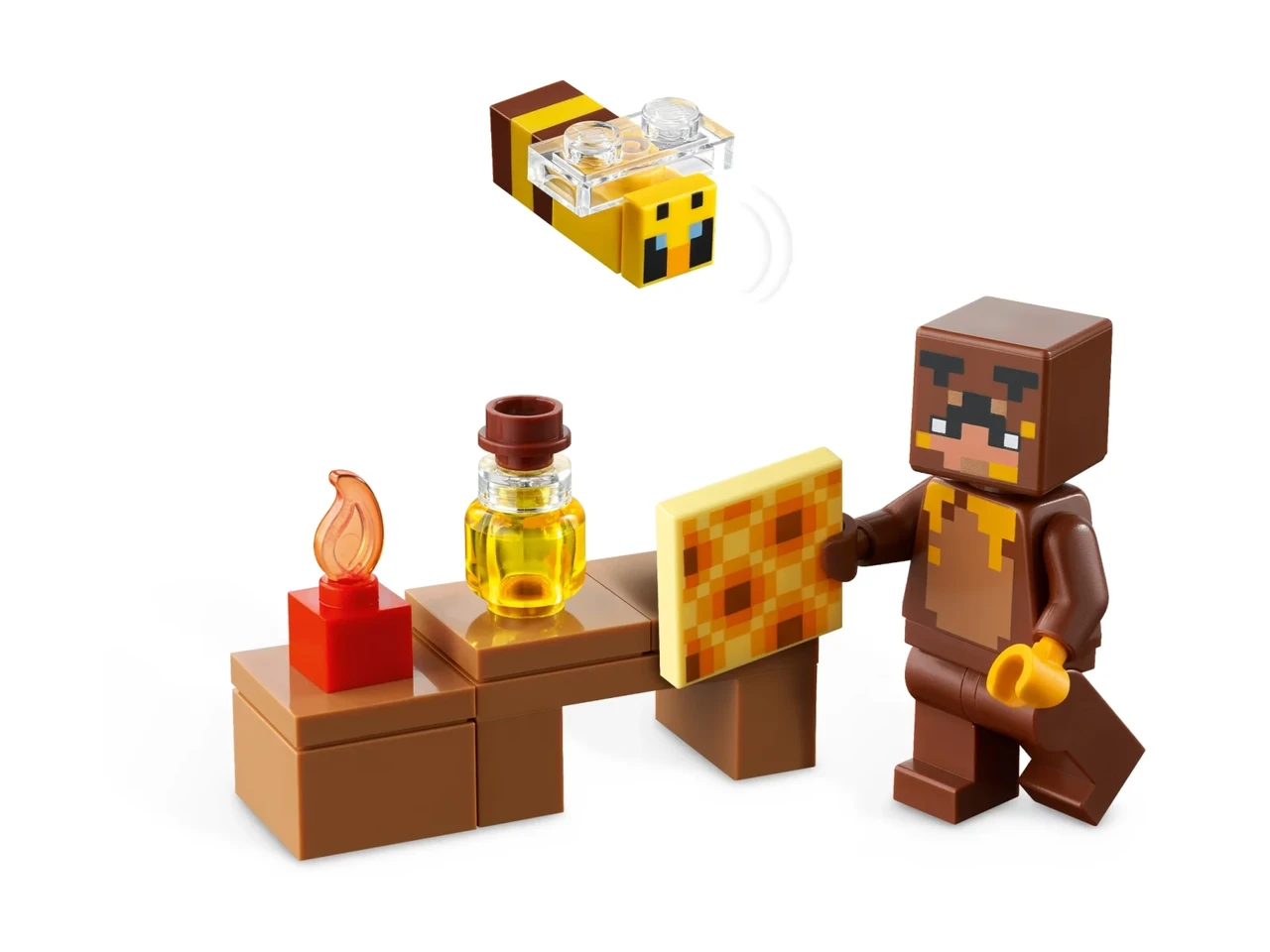 21241 Lego Minecraft Пчелиный домик Лего Майнкрафт - фото 7 - id-p105910320