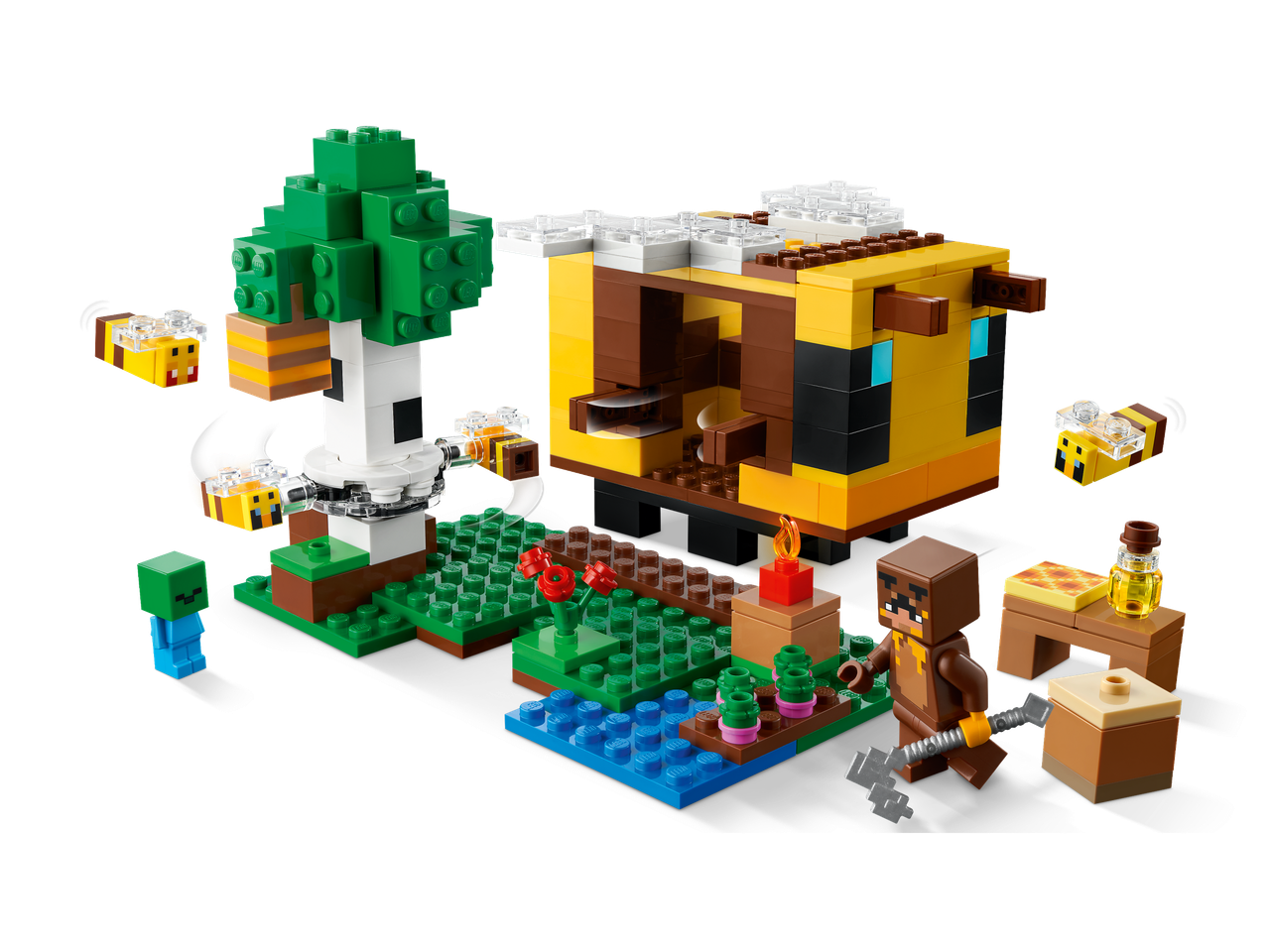 21241 Lego Minecraft Пчелиный домик Лего Майнкрафт - фото 3 - id-p105910320