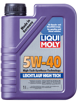 LEICHTLAUF HIGH TEC SAE 5W-40 (1л) синтет.моторное масло