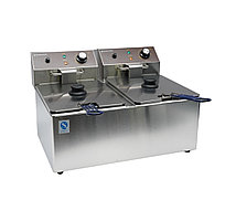 Фритюрница 6+6 литр ЛЮКС