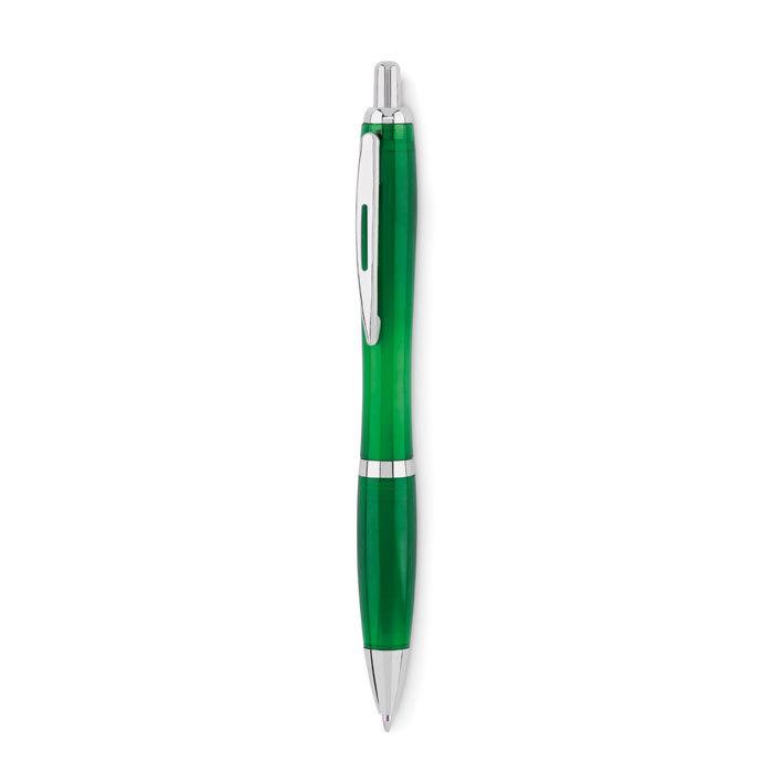 Ручка шариковая, RIO RPET Зеленый - фото 1 - id-p106092917