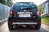 Защита заднего бампера d63 (дуга) Renault Duster 2010-15