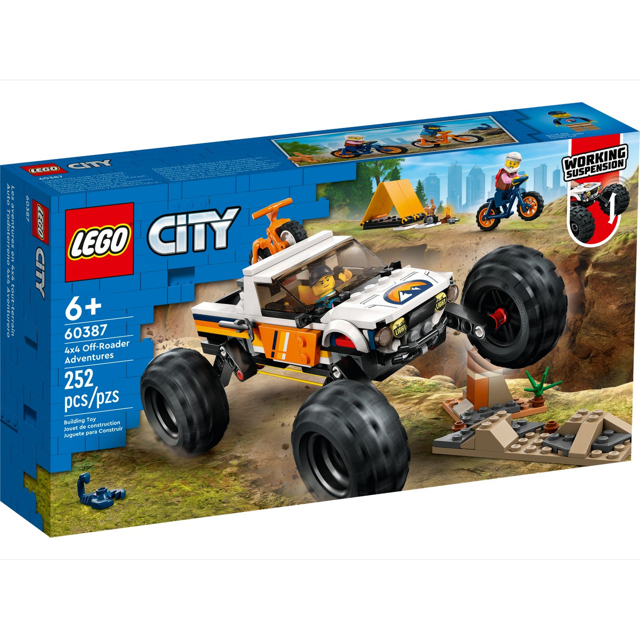 Lego 60387 Город Внедорожник 4x4 - фото 1 - id-p106048201