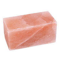 Блок гималайской соли 200х100х100 мм для бани и сауны (все стороны гладкие)