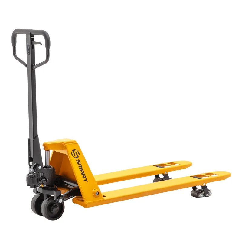 Гидравлическая тележка SMARTLIFT SD-LP (BFL15, г/п 1500 кг, 1150x550 мм, низкопрофильная 52 мм)