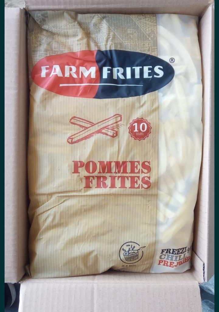 Картофель фри farm frites 10*10mm - фото 1 - id-p106103365
