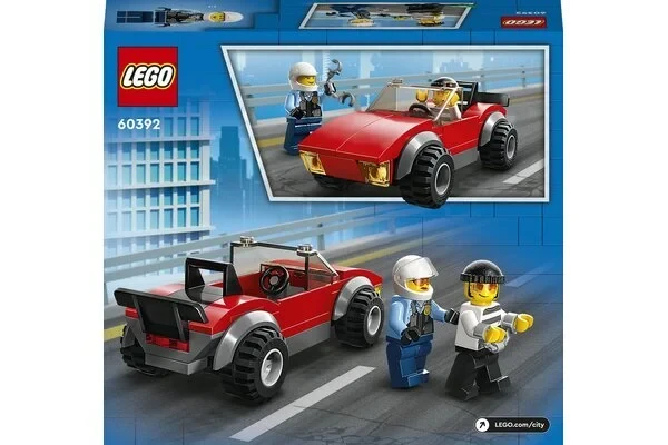 Lego Город Полицейская погоня на мотоцикле