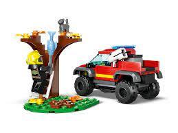 Lego Город Пожарная машина 4x4