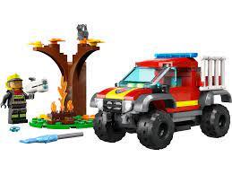 Lego Город Пожарная машина 4x4