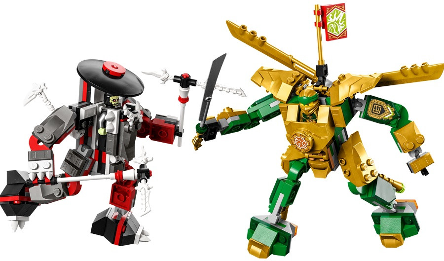 Lego Ниндзяго Битва с роботом Ллойда EVO