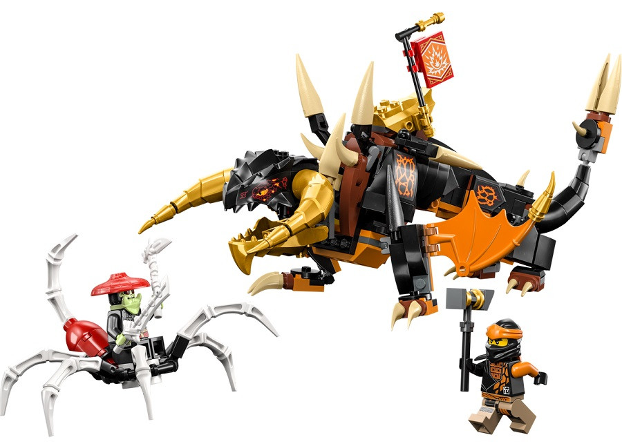 Lego Ниндзяго Земляной дракон Коула EVO - фото 3 - id-p106104595
