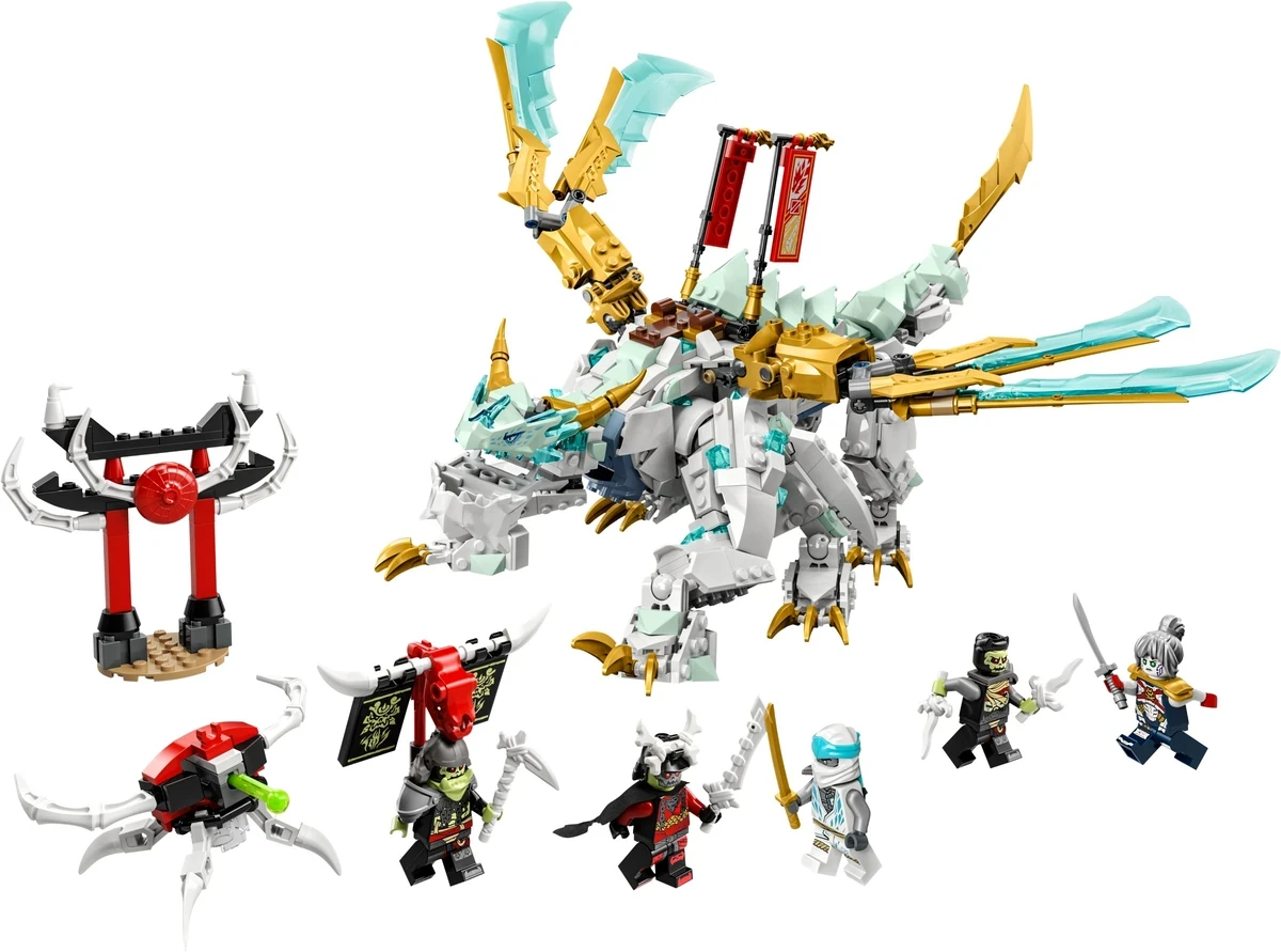 Lego Ниндзяго Ледяной Дракон Зейна