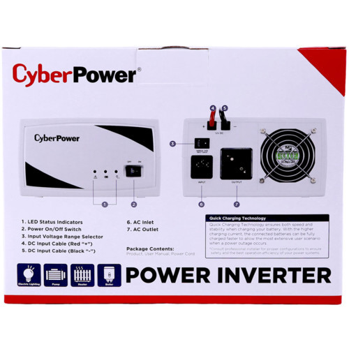 CyberPower SMP750EI инвертор (SMP750EI) - фото 4 - id-p106104941