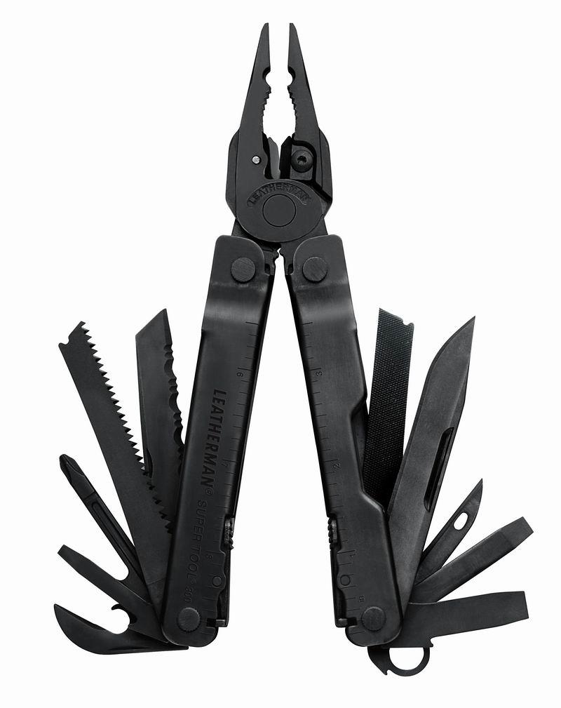 Мультиинструмент LEATHERMAN Мод. SUPER TOOL 300 BLACK - фото 1 - id-p106106486