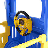 Детская горка Pituso Cute Truck с баскетбольным кольцом Голубой, фото 5