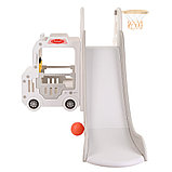 Детская горка Pituso Cute Truck с баскетбольным кольцом Белый, фото 6