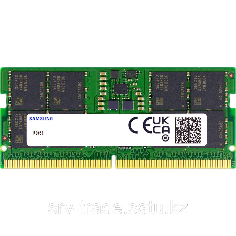 Оперативная память Samsung DDR5 M425R2GA3BB0-CQK Single 16GB DDR5 SO-DIMM 262-Pin | Speeds up to 4800MHz