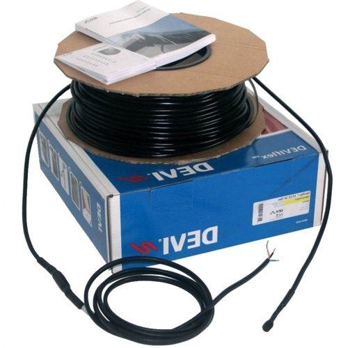 Греющий кабель DEVIsnow 30T (230 В) для обогрева желобов, водостоков и кровли (длина = 5 м, мощность = 150 Вт) - фото 3 - id-p106112748