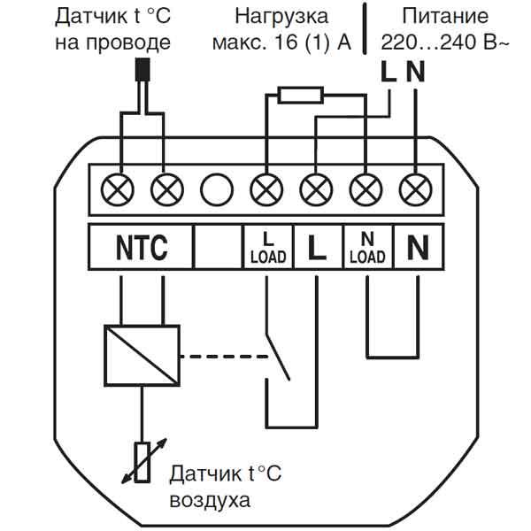 Сенсорный программируемый терморегулятор DEVIreg Touch White для теплого электрического пола - фото 5 - id-p106112774