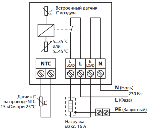 Сенсорный программируемый терморегулятор DEVIreg Smart White (Wi-Fi) для теплого электрического пола - фото 5 - id-p106113040