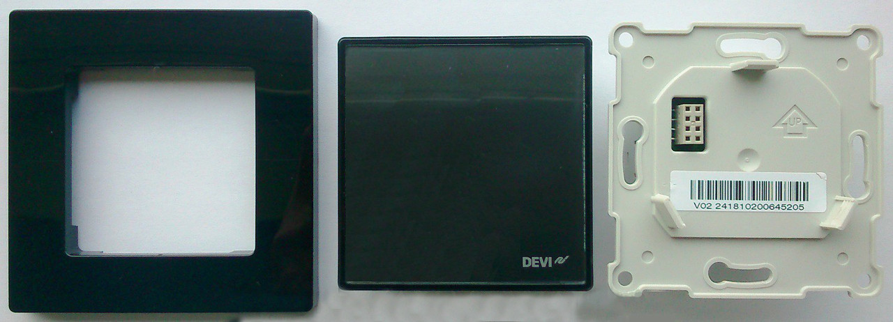Сенсорный программируемый терморегулятор DEVIreg Smart Black (Wi-Fi) для теплого электрического пола - фото 5 - id-p106113042